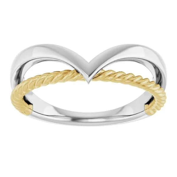 Negative Space Rope Ring Image 3 Moseley Diamond Showcase Inc Lexington, SC