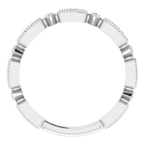 Stackable Bead Ring Image 2 James Wolf Jewelers Mason, OH