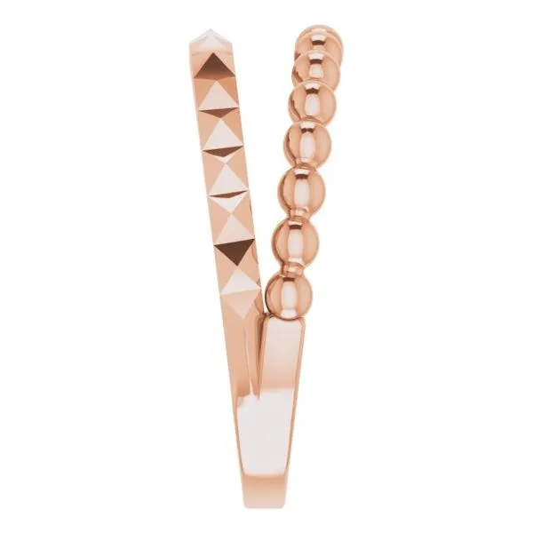 Stackable Geometric Ring Image 4 Milan's Jewelry Inc Sarasota, FL