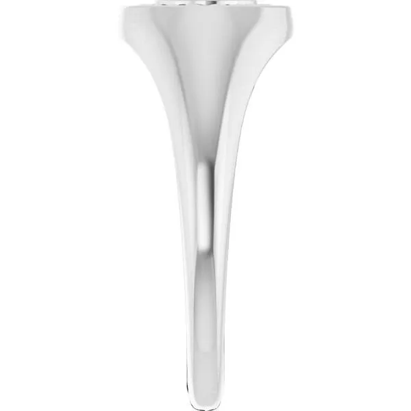 Oval Rope Signet Ring Image 4 Milan's Jewelry Inc Sarasota, FL