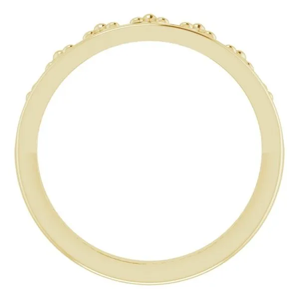 Stackable Crown Ring Image 2 James Wolf Jewelers Mason, OH