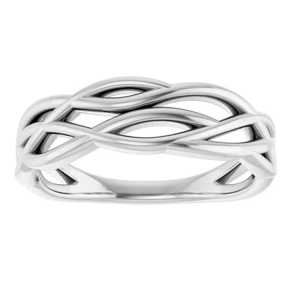 Criss-Cross Ring Image 3 Milan's Jewelry Inc Sarasota, FL