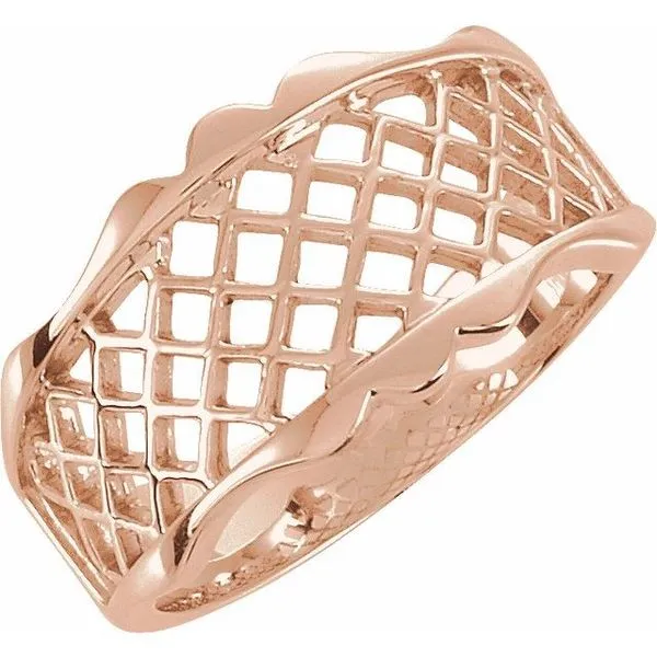 Latticework Ring Leslie E. Sandler Fine Jewelry and Gemstones rockville , MD