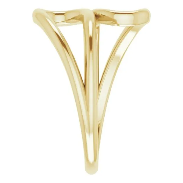 Loop Bypass Ring Image 4 James Wolf Jewelers Mason, OH