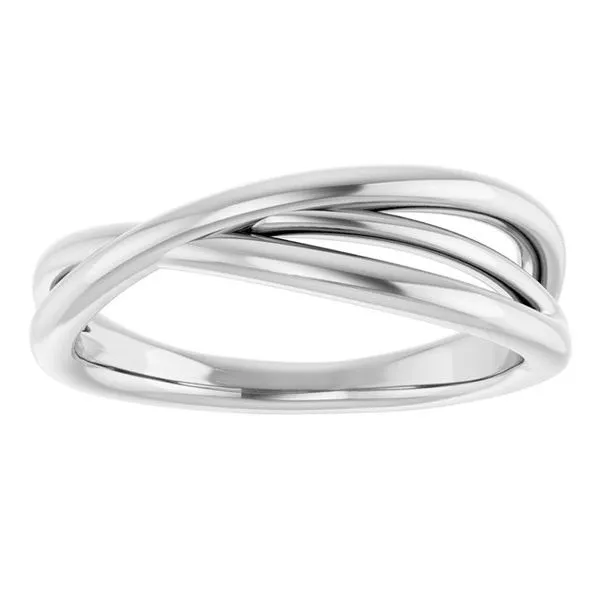 Criss-Cross Ring Image 3 Long Jewelers Chesapeake, VA