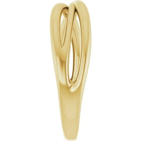 Criss-Cross Ring Image 4 James Wolf Jewelers Mason, OH