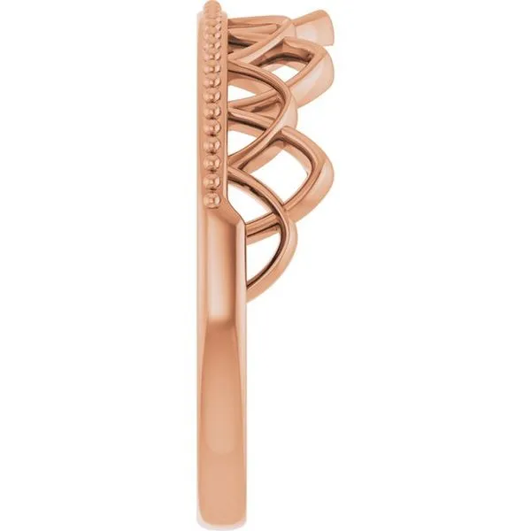 Stackable Crown Ring Image 4 Long Jewelers Chesapeake, VA