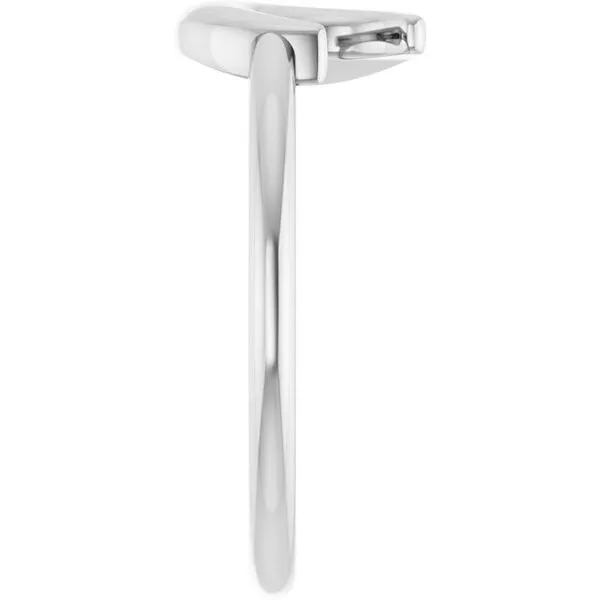 Crescent Moon Ring Image 4 James Wolf Jewelers Mason, OH