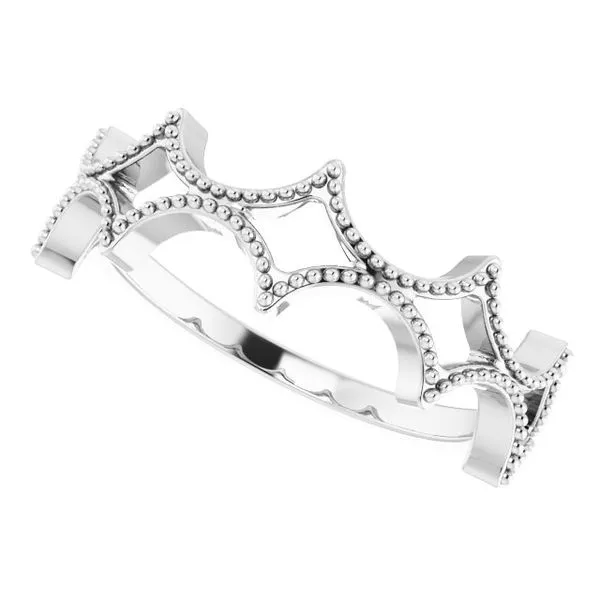 Stackable Geometric Ring Image 5 Milan's Jewelry Inc Sarasota, FL