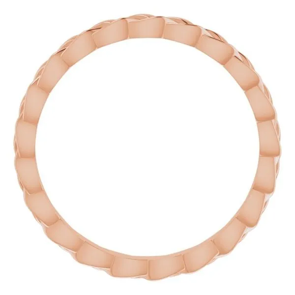 Woven-Design Band Image 2 Albert's Jewelers Kingsland, GA