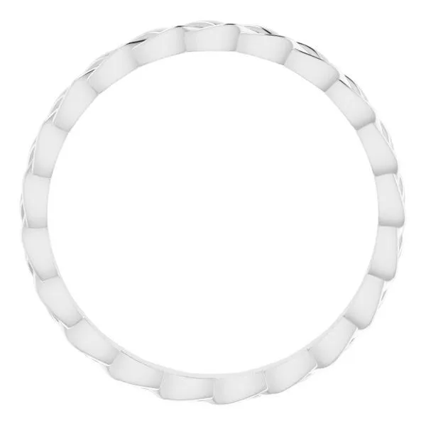 Woven-Design Band Image 2 Albert's Jewelers Kingsland, GA