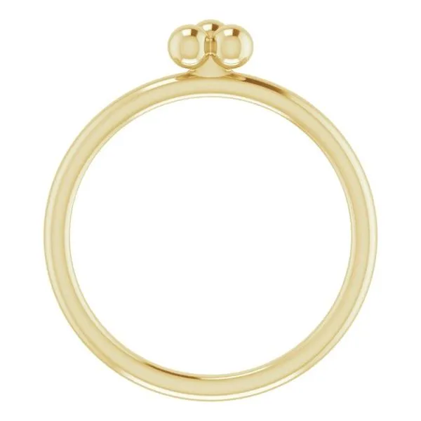 Stackable Beaded Ring Image 2 M. J. Thomas Jewelers, Ltd. Stratford, CT