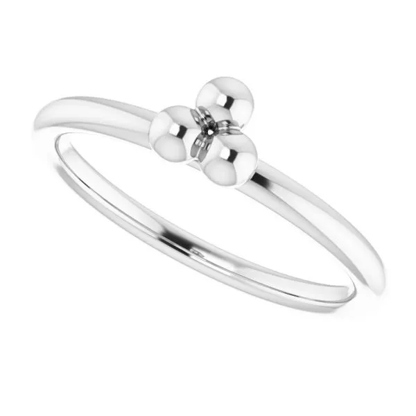 Stackable Beaded Ring Image 5 Milan's Jewelry Inc Sarasota, FL