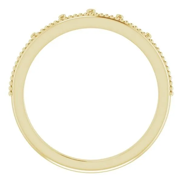 Stackable Crown Ring Image 2 Milan's Jewelry Inc Sarasota, FL