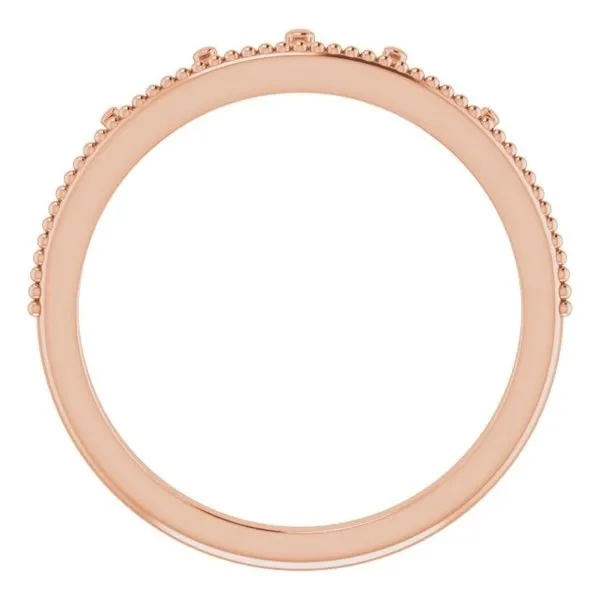 Stackable Crown Ring Image 2 James Wolf Jewelers Mason, OH