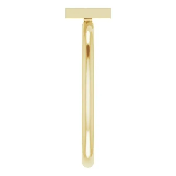 Stackable Bar Ring Image 4 John E. Koller Jewelry Designs owasso, OK