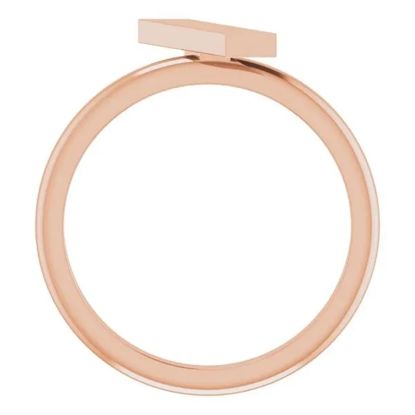 Stackable Bar Ring Image 2 Milan's Jewelry Inc Sarasota, FL