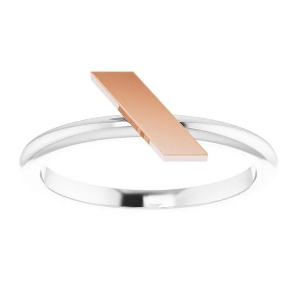 Stackable Bar Ring Image 3 Boyd Jewelers Wesley Chapel, FL