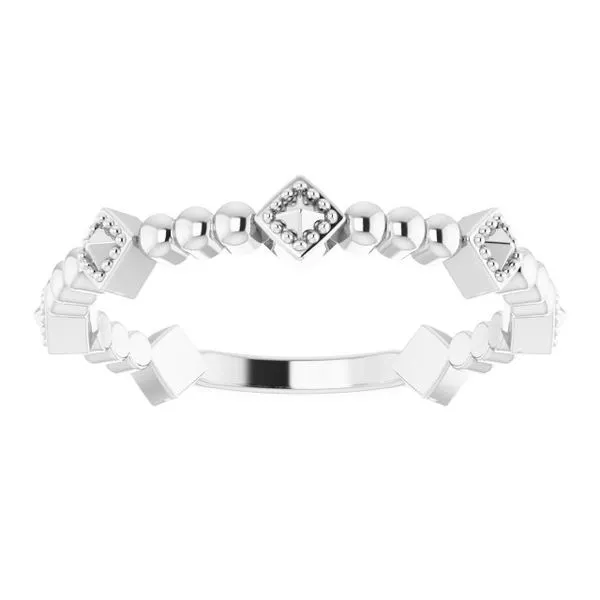 Stackable Pyramid Ring Image 3 Jerald Jewelers Latrobe, PA