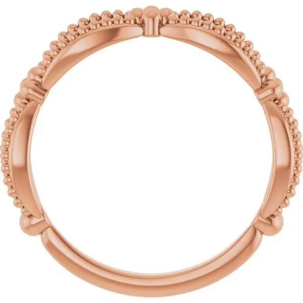 Stackable Bead Ring Image 2 M. J. Thomas Jewelers, Ltd. Stratford, CT
