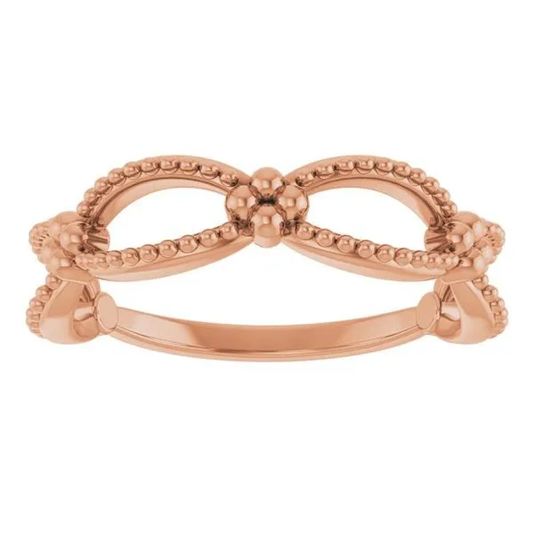 Stackable Bead Ring Image 3 M. J. Thomas Jewelers, Ltd. Stratford, CT