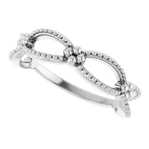 Stackable Bead Ring Image 5 James Wolf Jewelers Mason, OH