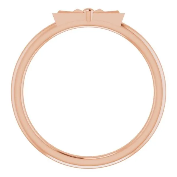 Starburst Stackable Ring Image 2 James Wolf Jewelers Mason, OH