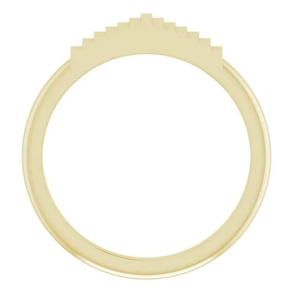 Geometric Stackable Ring Image 2 Milan's Jewelry Inc Sarasota, FL