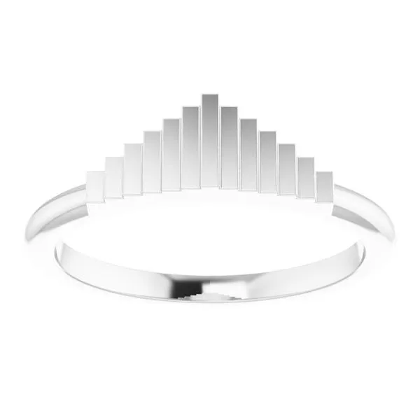 Geometric Stackable Ring Image 3 James Wolf Jewelers Mason, OH