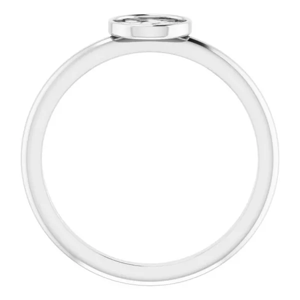 Stackable Eye of Providence Ring Image 2 Milan's Jewelry Inc Sarasota, FL