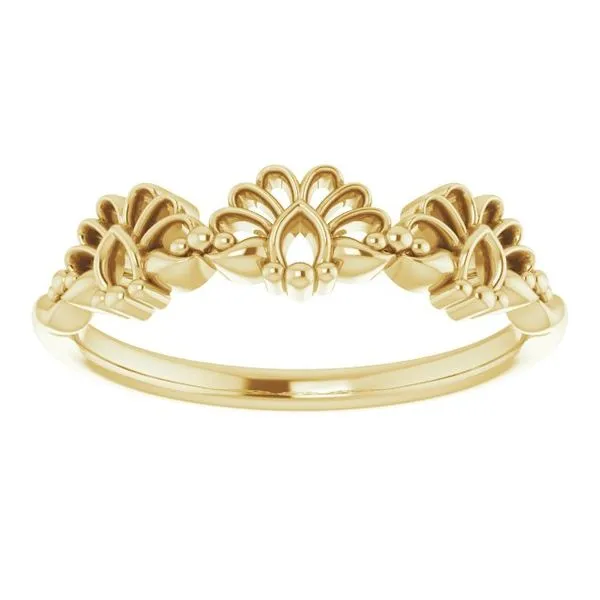 Vintage-Inspired Stackable Ring Image 3 James Wolf Jewelers Mason, OH