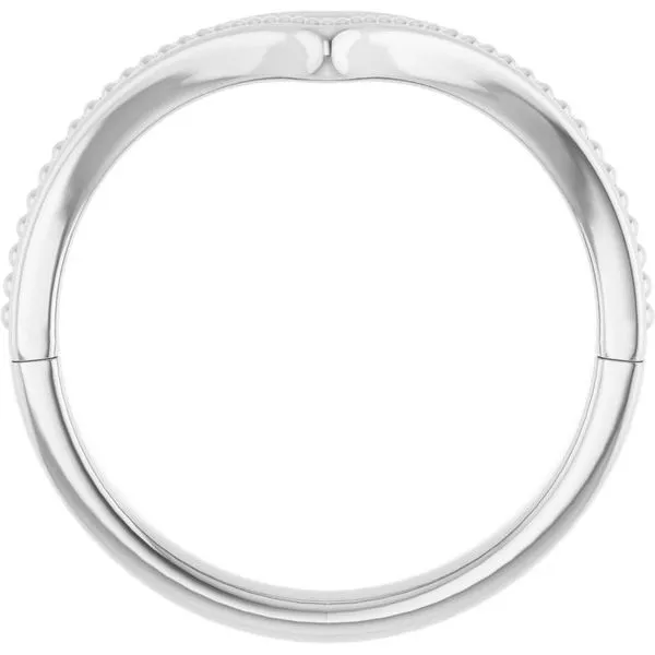 Beaded V Ring Image 2 M. J. Thomas Jewelers, Ltd. Stratford, CT