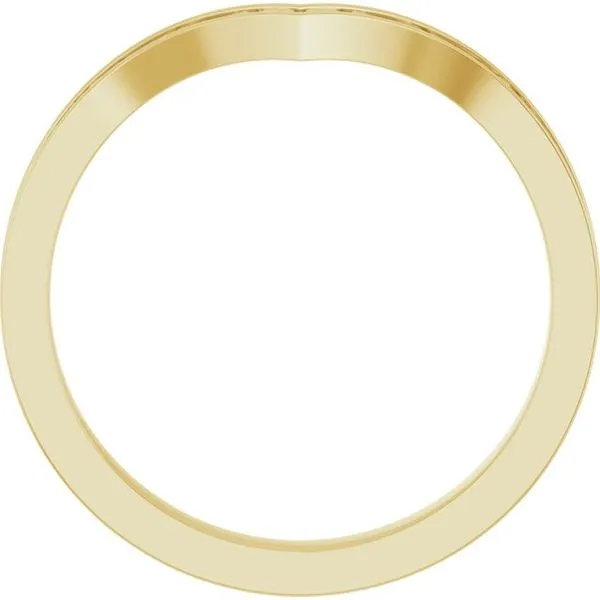 Vintage-Inspired V Ring Image 2 Milan's Jewelry Inc Sarasota, FL