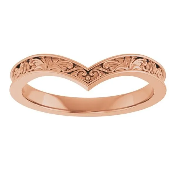 Vintage-Inspired V Ring Image 3 Jerald Jewelers Latrobe, PA