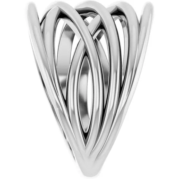 Criss-Cross Ring Image 4 Milan's Jewelry Inc Sarasota, FL