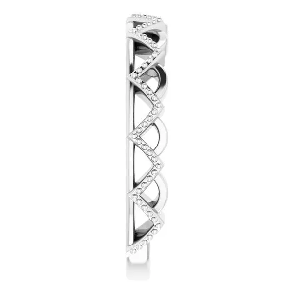 Stackable Crown Ring Image 4 The Diamond Shop, Inc. Lewiston, ID