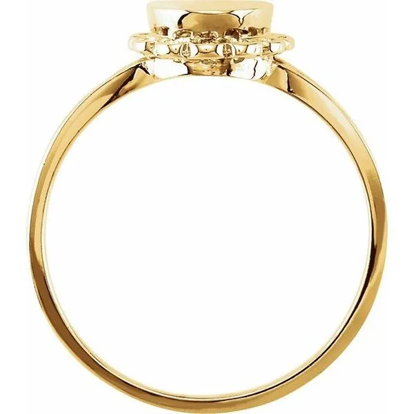 Oval Signet Ring Image 2 Long Jewelers Chesapeake, VA