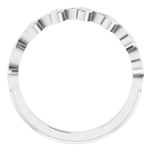 Stackable Floral Ring Image 2 John E. Koller Jewelry Designs owasso, OK