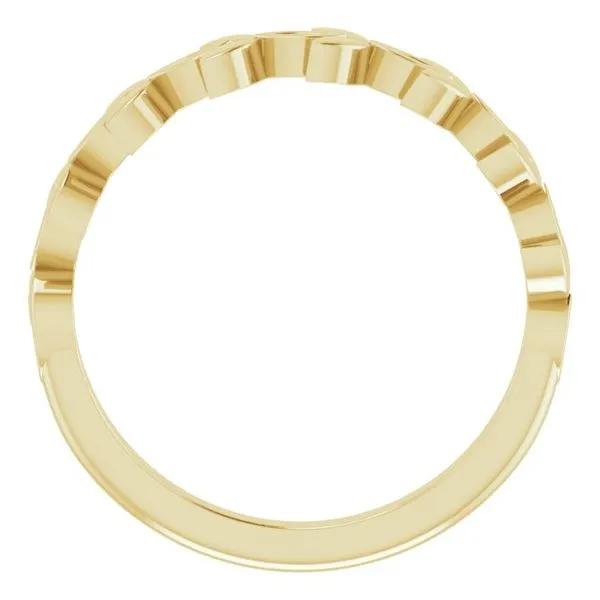 Stackable Floral Ring Image 2 Jerald Jewelers Latrobe, PA