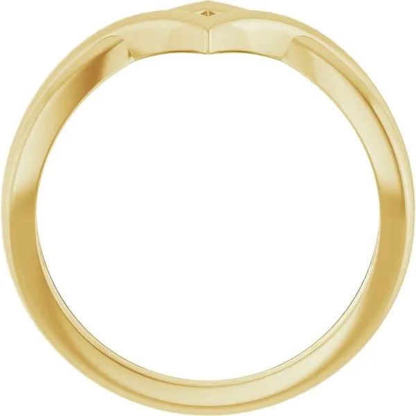 Geometric Negative Space Ring Image 2 Milan's Jewelry Inc Sarasota, FL