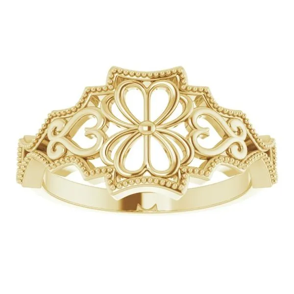 Vintage-Inspired Ring Image 3 Boyd Jewelers Wesley Chapel, FL