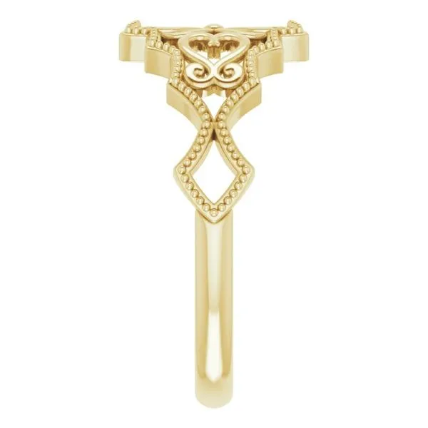 Vintage-Inspired Ring Image 4 Jerald Jewelers Latrobe, PA