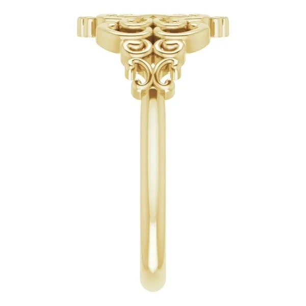 Vintage-Inspired Ring Image 4 Milan's Jewelry Inc Sarasota, FL