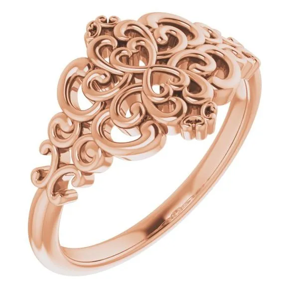 Vintage-Inspired Ring Linwood Custom Jewelers Linwood, NJ