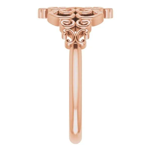 Vintage-Inspired Ring Image 4 D'Errico Jewelry Scarsdale, NY