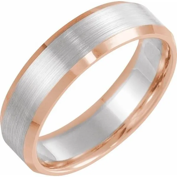 Beveled-Edge Comfort-Fit Flat Band with Satin Finish Albert's Jewelers Kingsland, GA