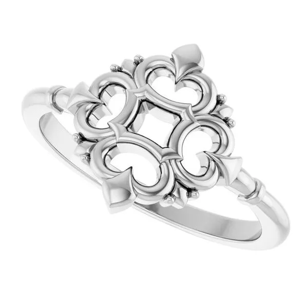 Vintage-Inspired Ring Image 5 Rick's Jewelers California, MD
