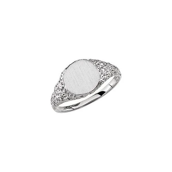 Round Nugget Signet Ring Cravens & Lewis Jewelers Georgetown, KY