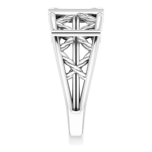 Stackable Lattice Ring Image 4 Milan's Jewelry Inc Sarasota, FL