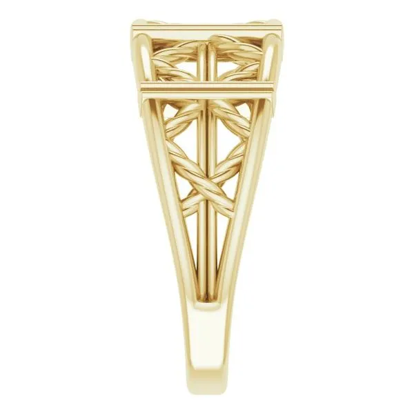 Stackable Lattice Ring Image 4 Long Jewelers Chesapeake, VA